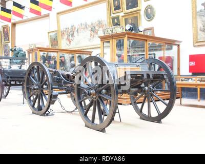 Au Musée Royal de l'artillerie de l'Armée Pic8. Banque D'Images