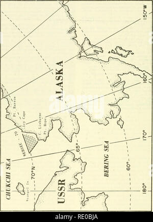 . Un relevé écologique dans l'est de la mer de Chukchi : septembre-octobre 1970. L'écologie marine -- mer de Tchoukotka ; océanographie -- mer de Tchoukotka ; mer de Tchoukotka. 12. Veuillez noter que ces images sont extraites de la page numérisée des images qui peuvent avoir été retouchées numériquement pour plus de lisibilité - coloration et l'aspect de ces illustrations ne peut pas parfaitement ressembler à l'œuvre originale.. United States. La Garde côtière canadienne. Unité d'océanographie ; Ingham, Merton C. , 1930-. Washington, D. C. : U.S. Coast Guard Unité Océanographique Banque D'Images