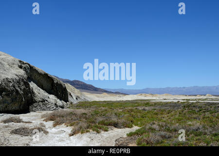 Sentier du sel dans la région de Death Valley National Park, California, USA Banque D'Images