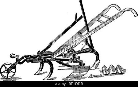 . Jardinage légumes . La culture maraîchère ; méthode de projet dans l'enseignement. FIG. 2. Différentes formes de cultivateurs de cheval. Veuillez noter que ces images sont extraites de la page numérisée des images qui peuvent avoir été retouchées numériquement pour plus de lisibilité - coloration et l'aspect de ces illustrations ne peut pas parfaitement ressembler à l'œuvre originale.. Watts, Ralph Levi, 1869-. New York : Orange Judd Banque D'Images