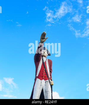 La Grande Statue du capitaine Cook, Cpt Cook Highway, Cairns, Far North Queensland, Queensland, Australie, FNQ Banque D'Images