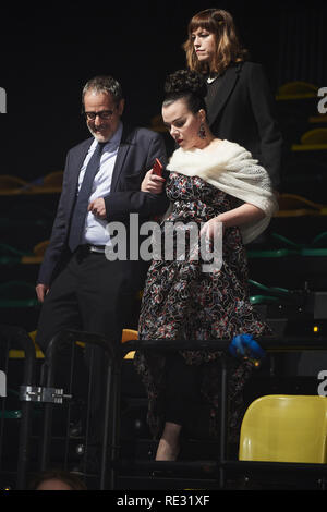 L'Espagne. 19 Jan, 2019. Debi Mazar assiste à la remise des Prix 2019 Taib à Bilbao Arena le 19 janvier 2019 en Espagne Crédit : Jack Abuin/ZUMA/Alamy Fil Live News Banque D'Images