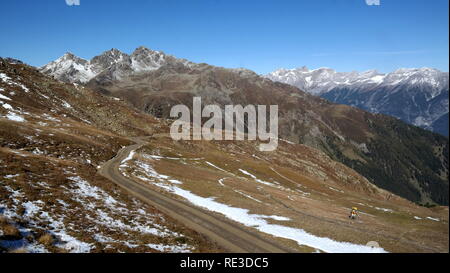 Östreich, Tirol, 2018 Serfaus Banque D'Images