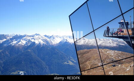 Östreich, Tirol, 2018 Serfaus Banque D'Images