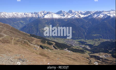 Östreich, Tirol, 2018 Serfaus Banque D'Images