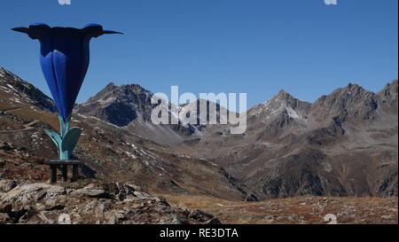 Östreich, Tirol, 2018 Serfaus Banque D'Images