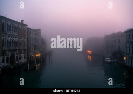 Venise en hiver Banque D'Images