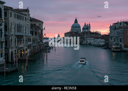 Venise en hiver Banque D'Images