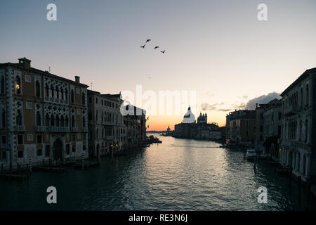 Venise en hiver Banque D'Images