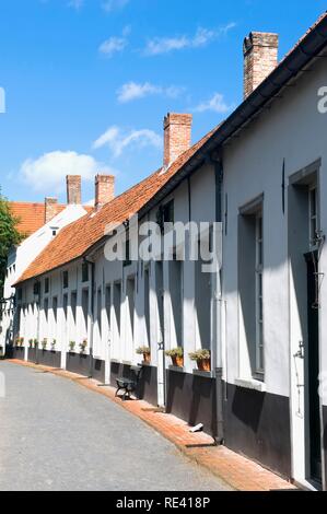 Hoogstraten Béguinage, site classé au patrimoine mondial, la Belgique, l'Europe Banque D'Images