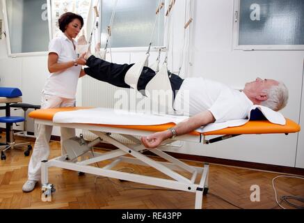 La physiothérapie, la thérapie physique service d'un hôpital, d'hospitalisation et le traitement ambulatoire des patients, Gelsenkirchen Banque D'Images