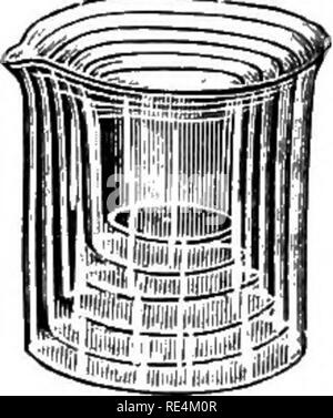 . Bactériologie pharmaceutique, avec référence spéciale à la désinfection et la stérilisation. La bactériologie. Chapitre V. TECHNIC bactériologique. Comme on peut facilement le supposer, la minutie et la large diffusion des microbes appel à des méthodes spéciales d'étude et de l'examen. Même les plus grandes formes sont bien en dessous de la vision de ken sans aide. Leur général dis- semination substances organiques par appels de méthodes spéciales pour la séparation et l'isolement d'individus ou de cellules bactériennes. Les difficultés de technic sont encore accrue par la résistance des spores à divers agents et de substanc Banque D'Images