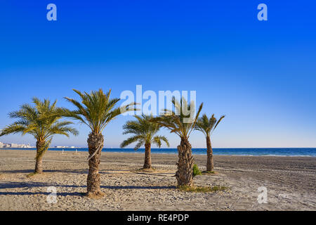Tamarit beach Santa Pola Alicante en Espagne à de Costa Blanca Banque D'Images