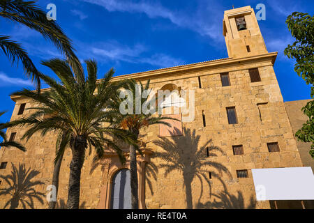 Nova Tabarca, église de San Pedro Pablo à Alicante Espagne Banque D'Images