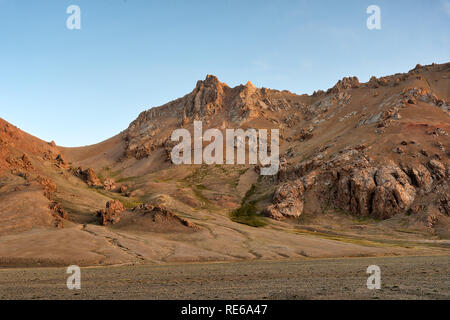 Le long de la route du Pamir au Tadjikistan, prises en août 2018 prises en hdr Banque D'Images