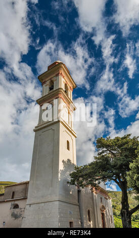 Chapelle St-Martin à Sisco, Cap Corse, Haute-Corse, Corse, France ministère Banque D'Images