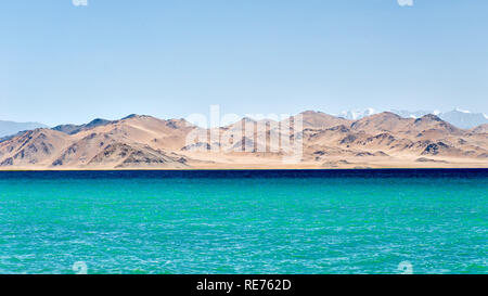 Le long de la route du Pamir Karakul, prises au Tadjikistan en août 2018 prises en hdr Banque D'Images