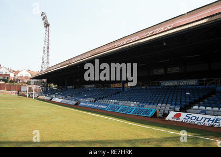 Brighton & Hove Albion FC Terrain de football, le terrain, Goldstone Brighton, East Sussex, photographié le 2 mai 1994 Banque D'Images