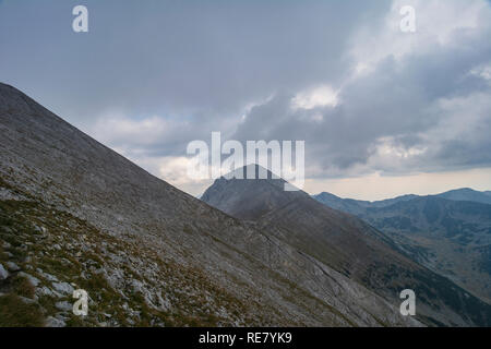 Pic Vihren au Pirin, Bulgarie Banque D'Images