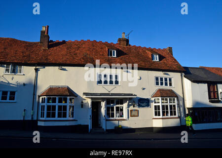 Lucca Restaurant and Bar à Wendover, Buckinghamshire, Royaume-Uni. Chilterns paysage. Banque D'Images