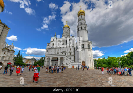 Moscou, Russie - le 27 juin 2018 : Ivan le Grand clocher au Kremlin de Moscou, Russie Banque D'Images