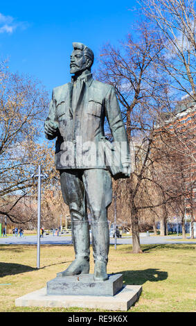 Monument à J. Sverdlov dans le Museon Art Park à Moscou, Russie Banque D'Images