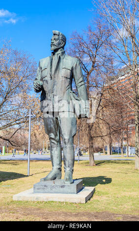 Monument à J. Sverdlov dans le Museon Art Park à Moscou, Russie Banque D'Images