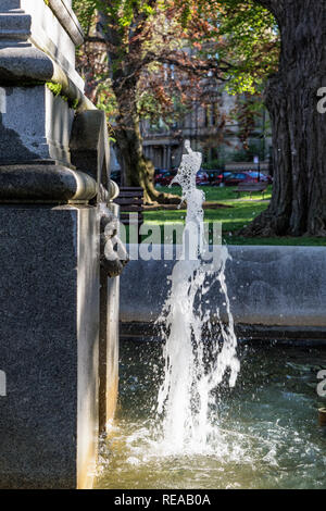 Le lion de la Fontaine Banque D'Images