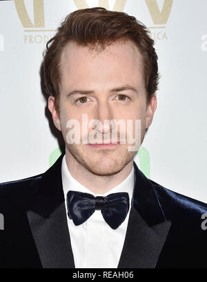 Los Angeles, Californie, USA. 19 janvier, 2019. Joe Mazzello assiste à la 30e cérémonie annuelle de remise des prix de la Guilde des producteurs au Beverly Hilton Hotel, le 19 janvier 2019 à Beverly Hills, Californie. Crédit : Jeffrey Mayer/Alamy Live News Banque D'Images