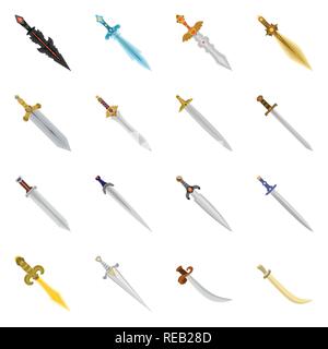 La glace,magique,manipuler,couilles privilégiez,,espagnol,bataille,verre,cimeterre, décorations,or,,guerrier viking,templier,conquérant,acier,dragon,ailes,star,,militaires,pirate,rubis,romain,argent,pierre,épée,dague,couteau,arme médiévale,sabre,jeu,armor,forte,lame,set,icône,,illustration,collection,isolé,design,graphisme,élément signe,caricature,couleur,vecteurs vecteur , Illustration de Vecteur