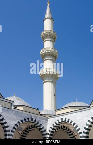 Mosquée Ertogrul Gazi, Ashgabat, Turkménistan Banque D'Images