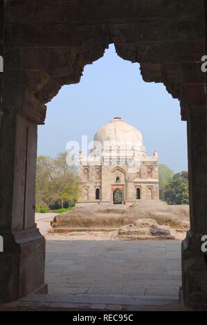 Sheesh Gumbad, Lodi Gardens, Delhi, Inde Banque D'Images