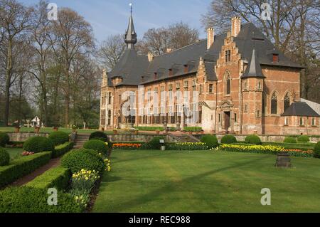 Le château de Grand-Bigard, la province de Brabant, Belgique, Europe Banque D'Images