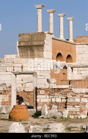 Basilique de Saint John, Selçuk, Éphèse, Turquie Banque D'Images