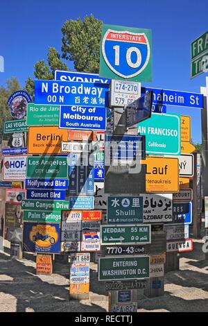 Le Fernwehpark, l'un des principaux sites de la ville de Hof, Haute-Franconie, Bavière Banque D'Images