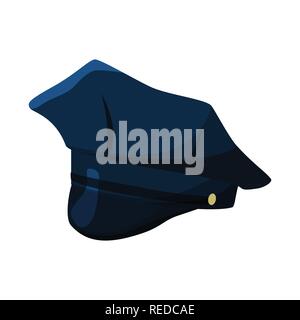 Vector illustration de coiffures et napper d'un logo. Ensemble de couvre-chef et le casque de l'icône vecteur pour stock. Illustration de Vecteur
