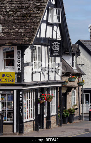Hay-on-wye Powys Le Parc National des Brecon Beacons au Pays de Galles Banque D'Images