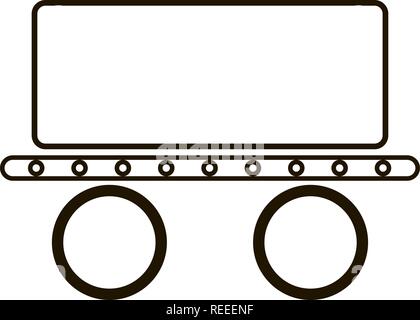 L'icône de la courroie du convoyeur. Professional, pixel perfect icônes optimisé pour les petites et grandes résolutions. Format EPS10. Illustration de Vecteur