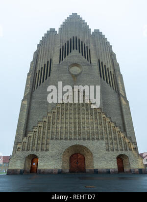 Belle et majestueuse église Grundtvigs Danemark Copenhague à l'architecture unique Banque D'Images