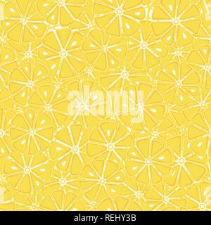Produits frais et délicieux citrons jaune motif transparent Illustration de Vecteur
