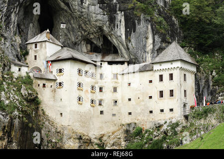 Château de Predjama à Postojna, Slovénie Banque D'Images