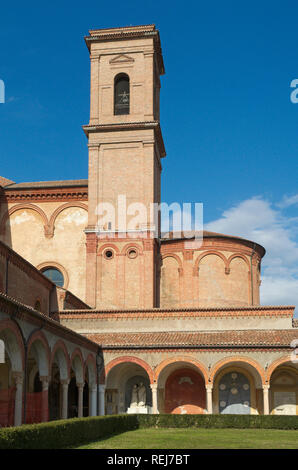 L'église de San Cristoforo alla Certosa, Ferrara, Italie Banque D'Images