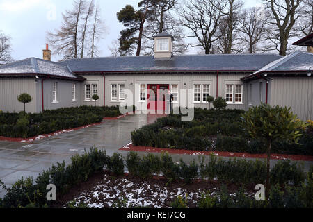 Une vue générale des Dumfries House La santé et le bien-être Centre à Cumnock en amont d'une visite du Prince Charles - connue sous le nom de duc de Rothesay en Ecosse -. Banque D'Images