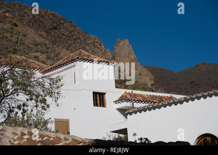 Village de Santa Lucia dans les montagnes au centre de la Gran Canaria , Espagne Banque D'Images