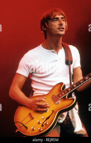 Musicien de rock anglais paul Weller sur 1997 Banque D'Images