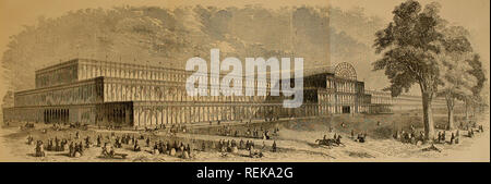 . L'ingénieur civil et architecte's journal, scientifiques et de la gazette. Architecture ; génie civil ; la science. &Gt ;^^^ le grand bâtiment d'exposition, Hyde, PiUK. Veuillez noter que ces images sont extraites de la page numérisée des images qui peuvent avoir été retouchées numériquement pour plus de lisibilité - coloration et l'aspect de ces illustrations ne peut pas parfaitement ressembler à l'œuvre originale.. Londres : [William Laxton] Banque D'Images