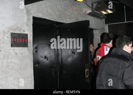 New York, NY - 10 janvier : (extérieur) au 'comment manger comme un hot chick' Book Release party au Club stéréo sur Jeudi, 10 janvier 2008 à New York Banque D'Images