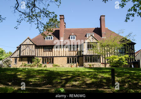 Limnerslease, la maison historique de la célèbre artiste victorien GF et Mary Watts dans le village de Compton près de Guildford dans le Surrey. Aujourd'hui un musée, Banque D'Images