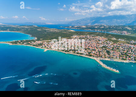 Novalja, Croatie, Pag islan Banque D'Images