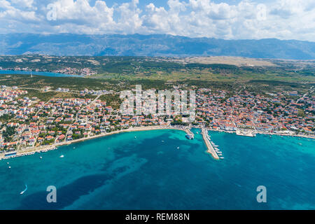 Novalja, Croatie, Pag islan Banque D'Images